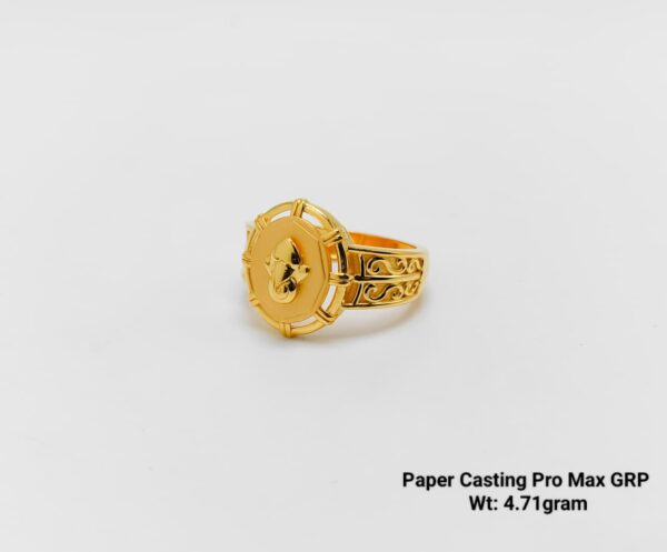 Paper Casting Gents Ring Plain 6