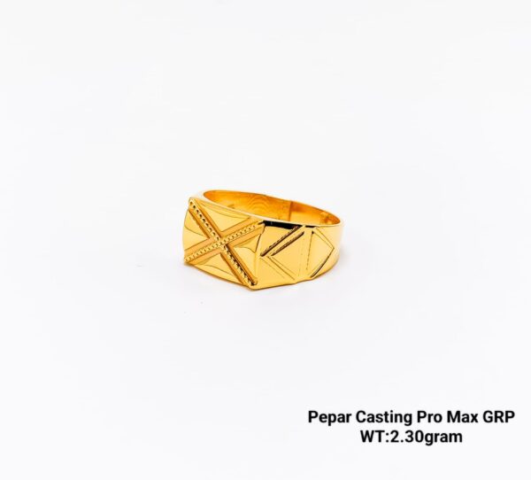 Paper Casting Gents Ring Plain 3