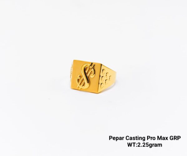 Paper Casting Gents Ring Plain 2