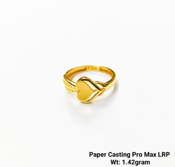Paper Casting Ladies Ring Plain 23