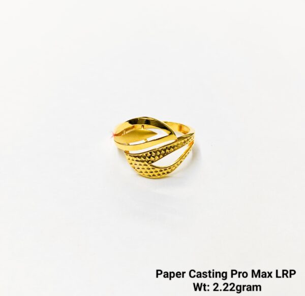 Paper Casting Ladies Ring Plain 17