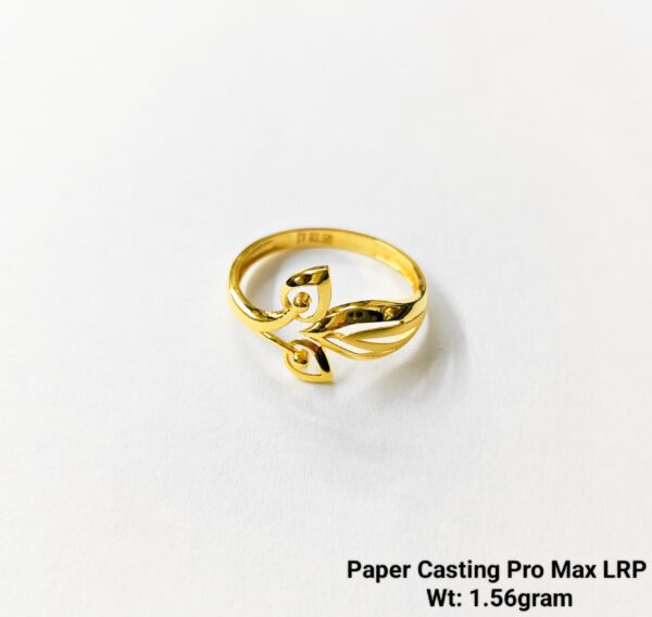 Paper Casting Ladies Ring Plain 4