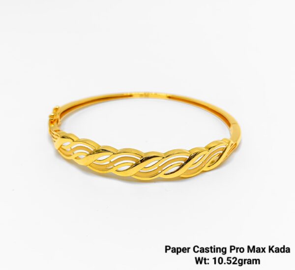 New Design Gold Paper Casting Kada 27