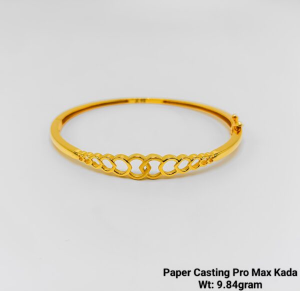 New Design Gold Paper Casting Kada 19