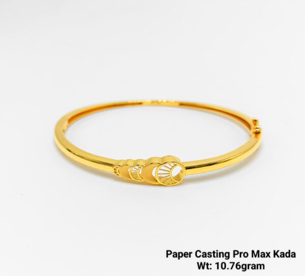 New Design Gold Paper Casting Kada 17