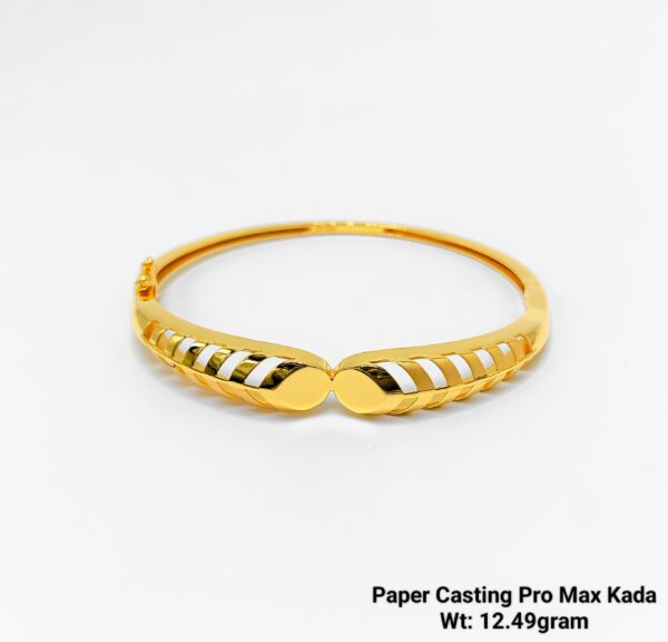 New Design Gold Paper Casting Kada 16