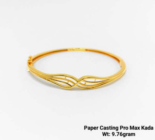 New Design Gold Paper Casting Kada 14