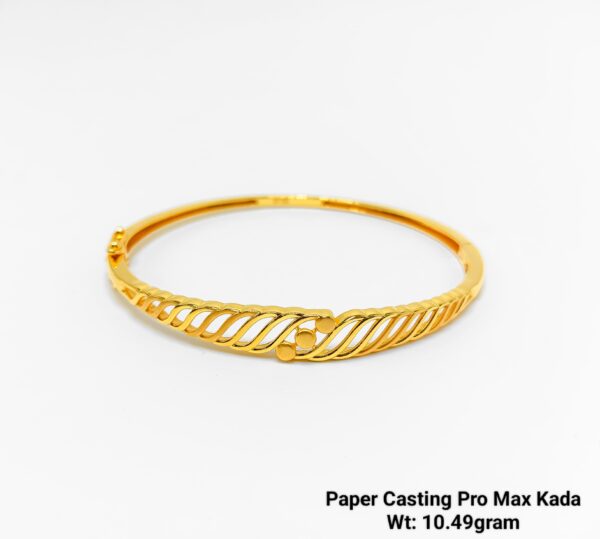 New Design Gold Paper Casting Kada 13