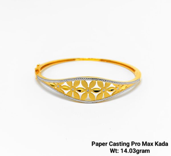 New Design Gold Paper Casting Kada 11