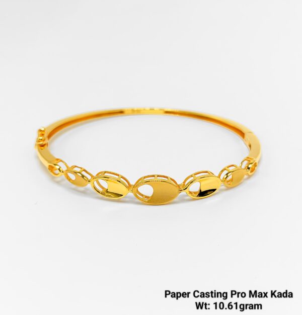 New Design Gold Paper Casting Kada 8