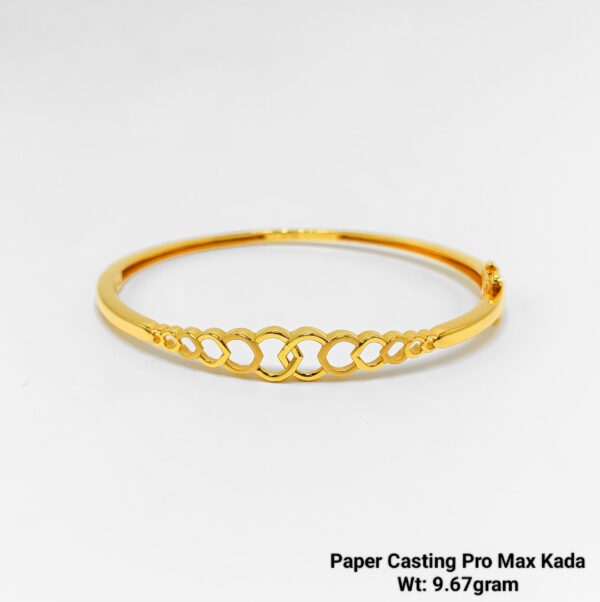 New Design Gold Paper Casting Kada 7