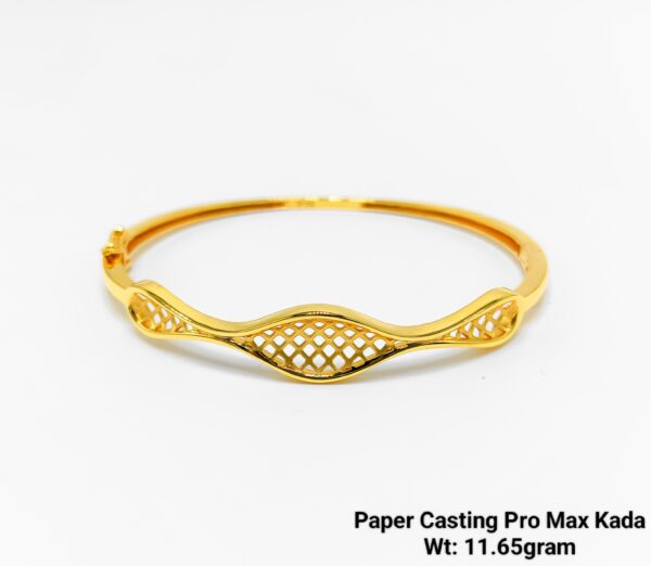 New Design Gold Paper Casting Kada 6