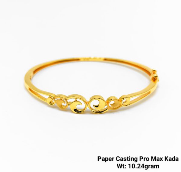 New Design Gold Paper Casting Kada 4