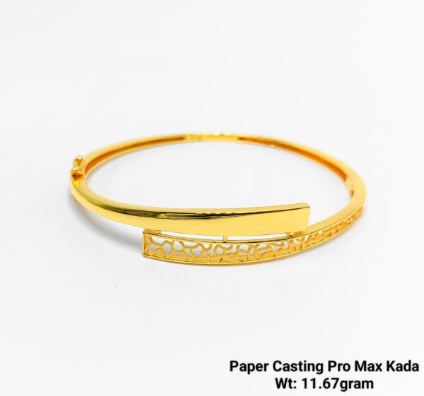 New Design Gold Paper Casting Kada 2