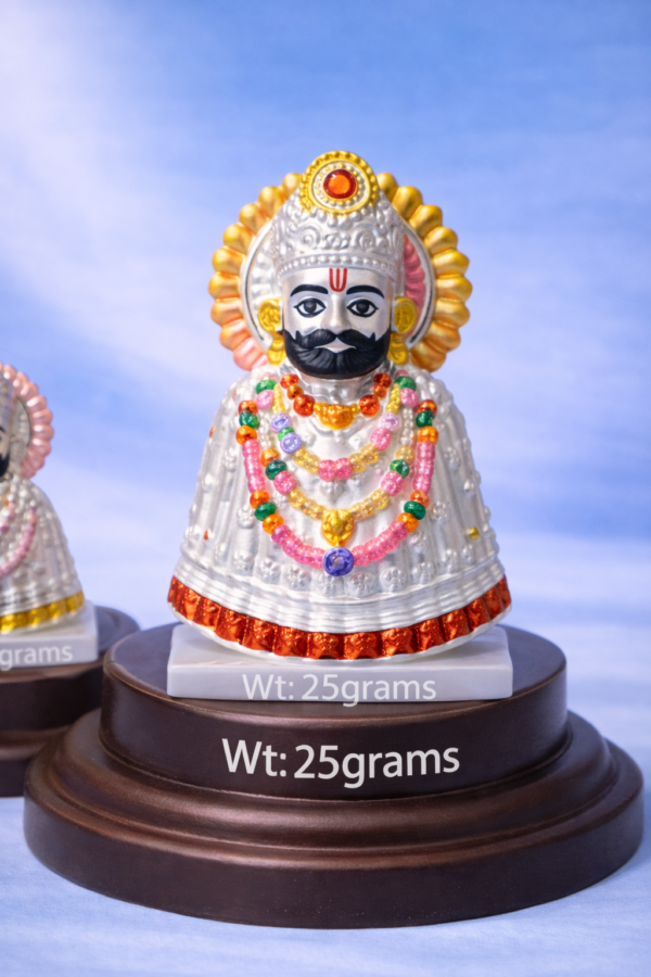 Khatu Shyam Ji 925 Silver Series idol(Murti)