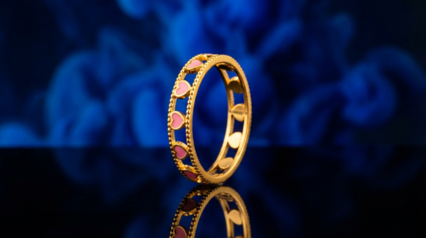 Gold Ring Plain for ladies