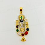 balaji gold pendant