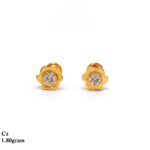 Round gold tops design for traditional or modern wear