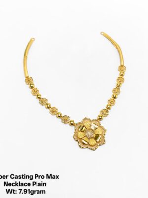 lightweight paper casting necklace for womens